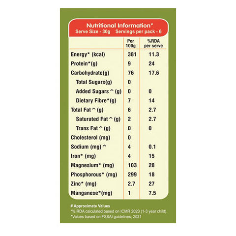 Baby cereal - Sprouted Bajra 200g | 100% Natural Health mix