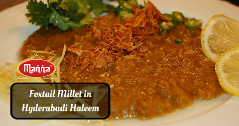 Hyderabadi Haleem with Foxtail Millet