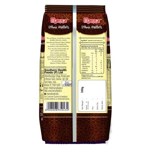 Browntop Millet 500g