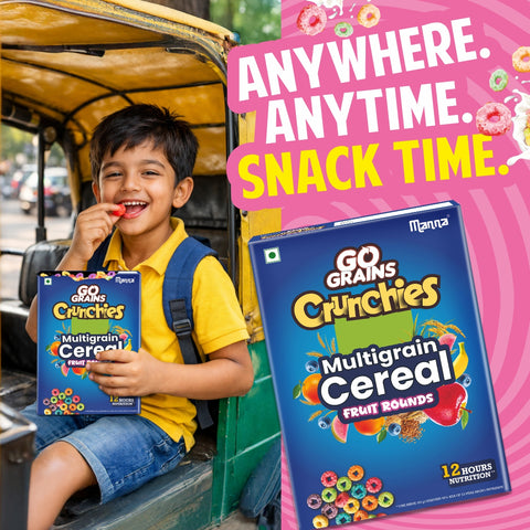 Go Grains Crunchies Fruit Rounds 250g