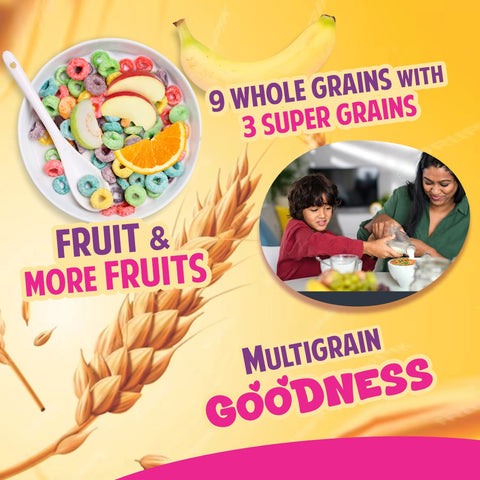 Go Grains Crunchies Fruit Loops 250g