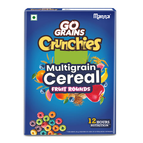 Go Grains Crunchies Fruit Rounds 250g