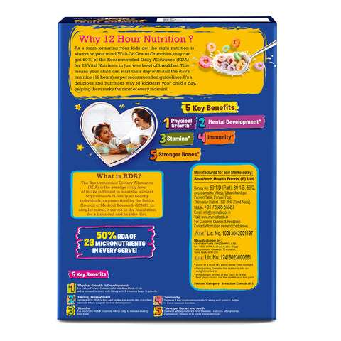 Go Grains Crunchies Fruit Rounds 250g
