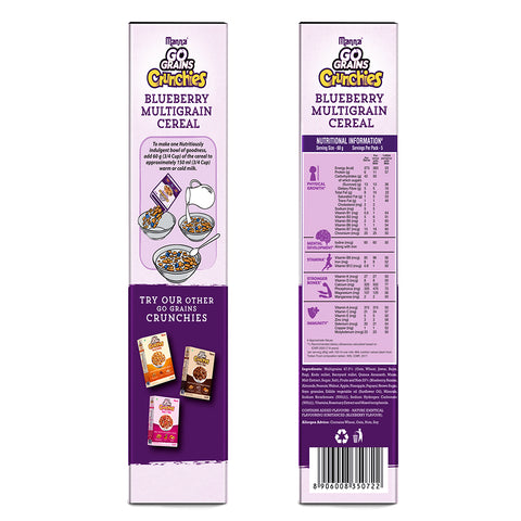 Go Grains Crunchies Blueberry 300g