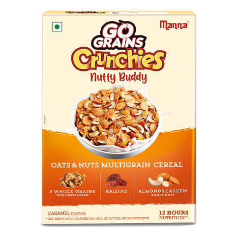 Go Grains Crunchies Oats and Nuts 300g