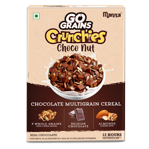 Go Grains Crunchies Choconut 450g