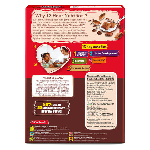Go Grains Crunchies Chocofills 450g