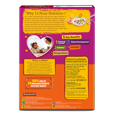 Go Grains Crunchies Fruit Loops 250g