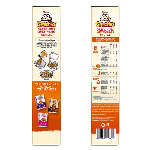 Go Grains Crunchies Oats and Nuts 300g