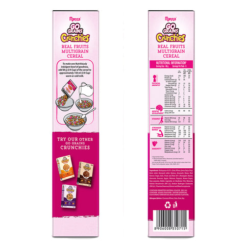 Go Grains Crunchies Rose Almond 300g