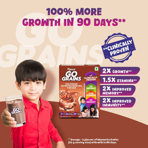 Go Grains Nutrition Drink for Kids 400g