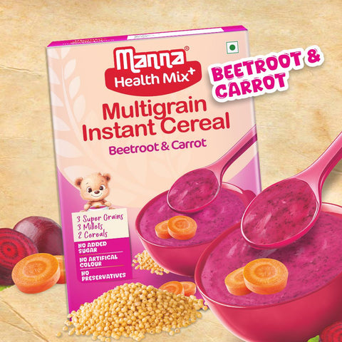 Health Mix Instant Baby Cereal Beetroot and Carrot 200g