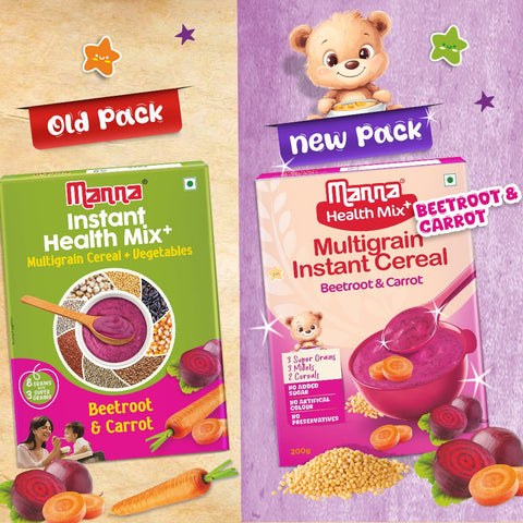 Health Mix Instant Baby Cereal Beetroot and Carrot 200g