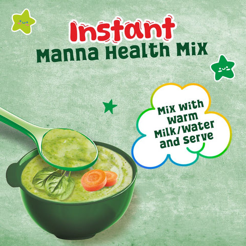 Health Mix Instant Baby Cereal Spinach, Carrot and Dal 200g