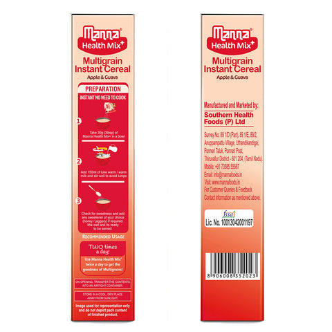 Health Mix Instant Baby Cereal Apple and Guava 200g