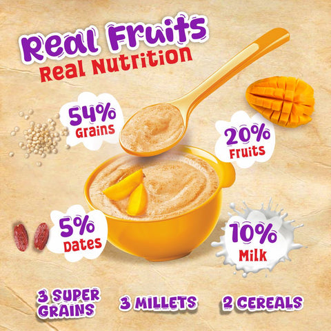 Health Mix Instant Baby Cereal Mango and Date Powder 200g