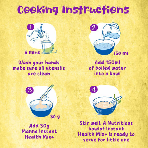 Health Mix Instant Baby Cereal Mango and Date Powder 200g