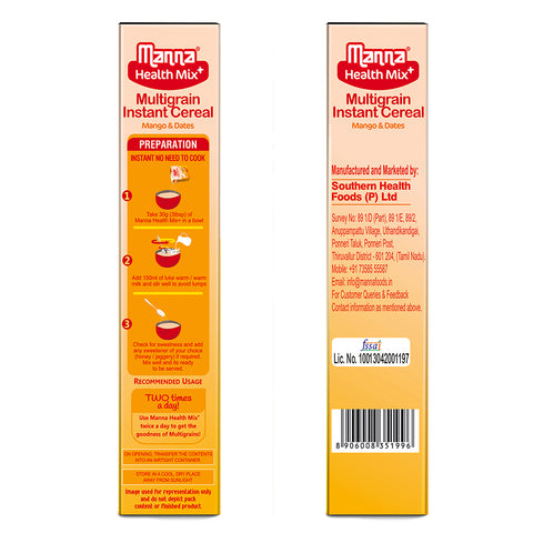 Health Mix Instant Baby Cereal Mango and Date Powder 200g