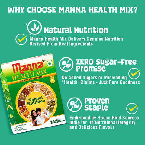 Health Mix 600g and Jaggery Powder 350g Combo