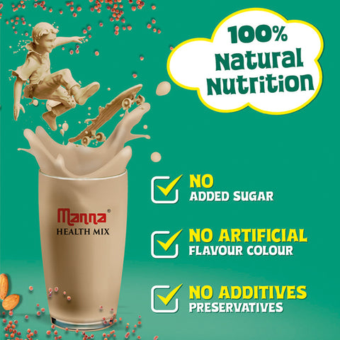 Health Mix 675g and Date Powder 200g Combo