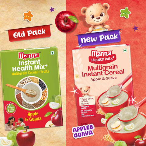 Health Mix Instant Baby Cereal Apple and Guava 200g