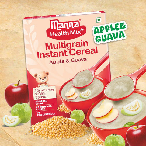Health Mix Instant Baby Cereal Apple and Guava 200g
