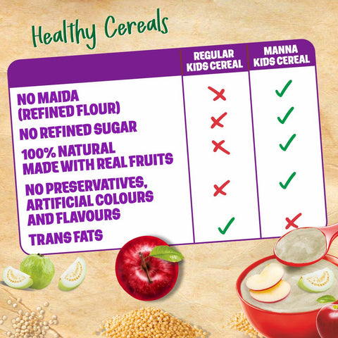 Health Mix Instant Baby Cereal Apple and Guava 200g