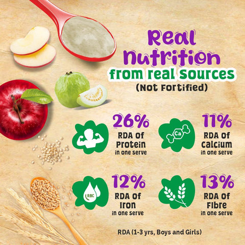 Health Mix Instant Baby Cereal Apple and Guava 200g