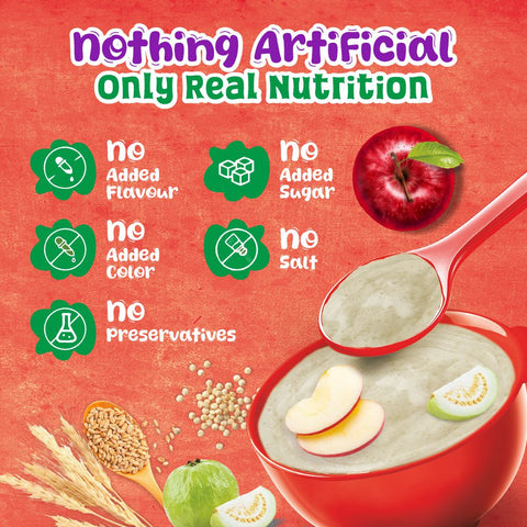 Health Mix Instant Baby Cereal Apple and Guava 200g