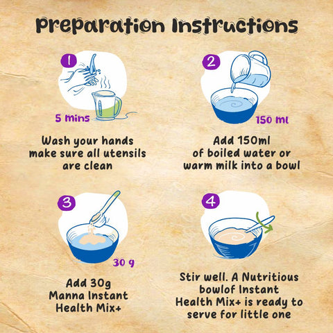 Health Mix Instant Baby Cereal Apple and Guava 200g