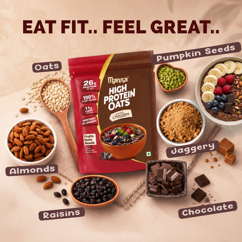 High Protein Oats 1 kg (Jar)