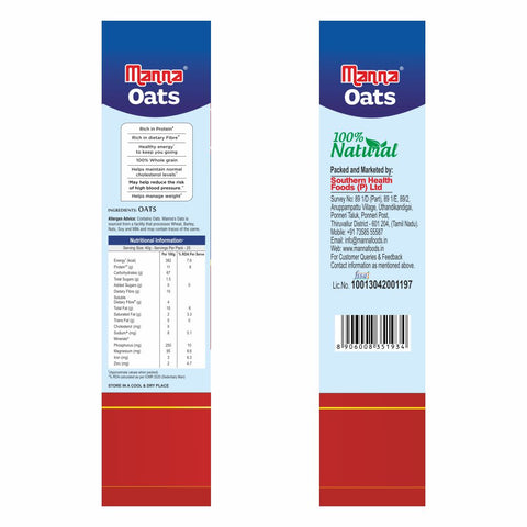 Instant Oats 1 kg (Pouch)