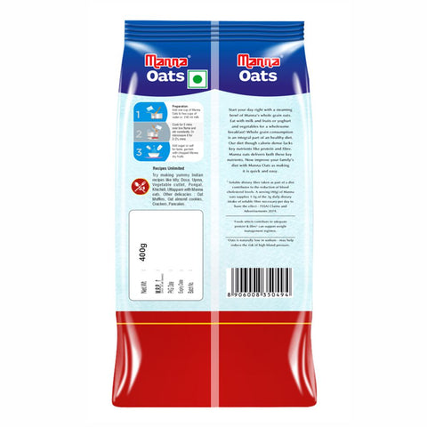 Instant Oats 400g (Pouch)
