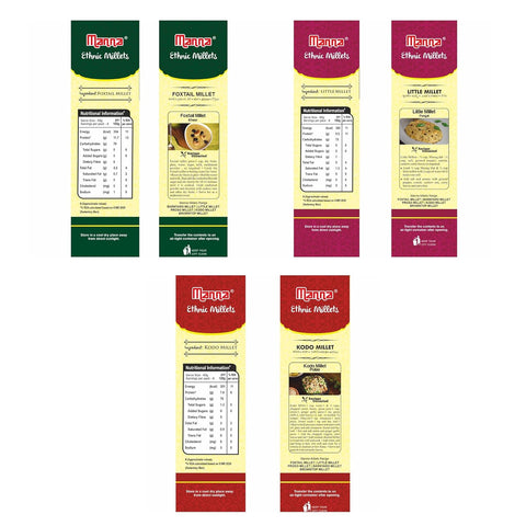 Millets Combo Pack of 3