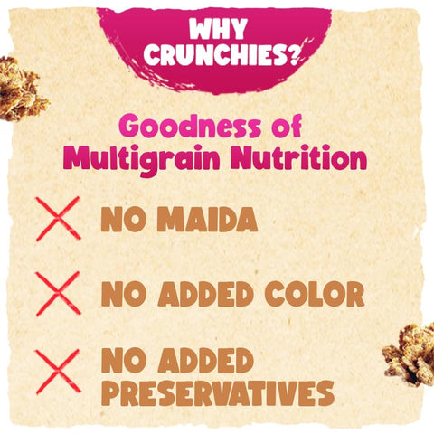 Go Grains Crunchies Rose Almond 300g