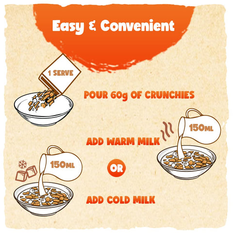 Go Grains Crunchies Oats and Nuts 300g