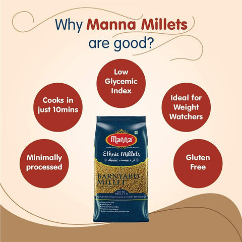 Millets Combo Pack of 5 with Proso (2.6 Kgs)