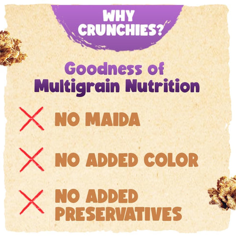 Go Grains Crunchies Blueberry 300g