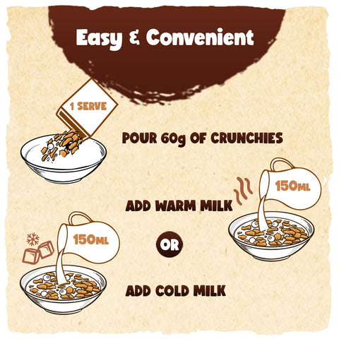 Go Grains Crunchies Choconut 450g