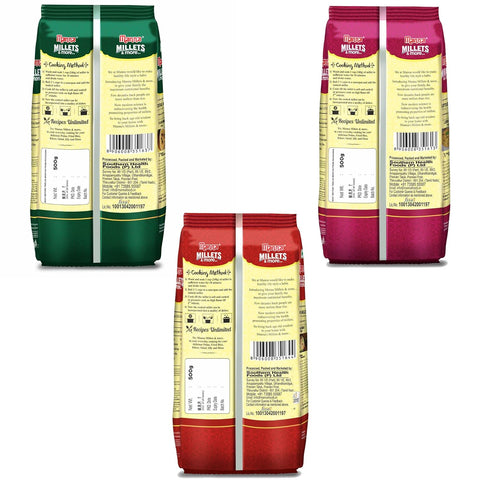 Millets Combo Pack of 3