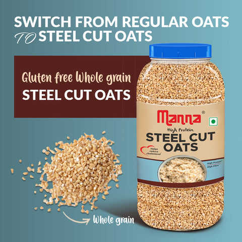 Steel Cut Oats 1.5 kg (Jar)