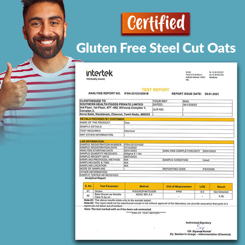 Steel Cut Oats 1.5 kg (Jar)