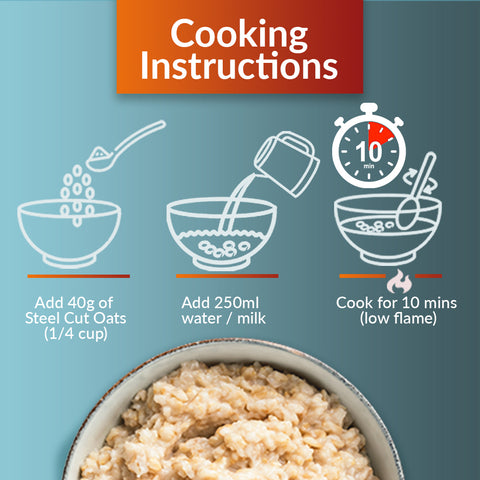Steel Cut Oats 1.5 kg (Jar)