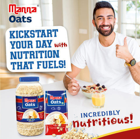 Instant Oats 1 kg (Jar)