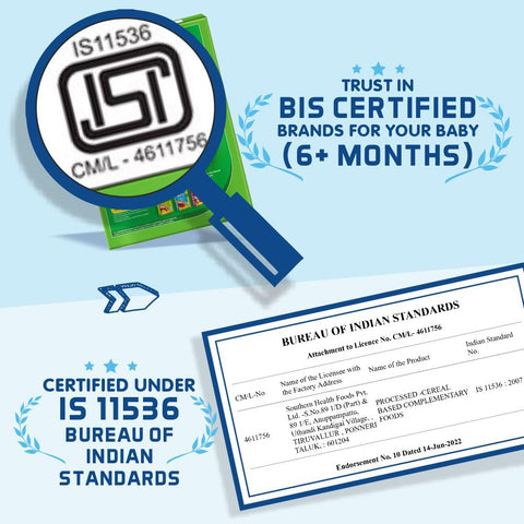 Baby Cereal Sprouted Ragi and Banana 6 months+ 200g