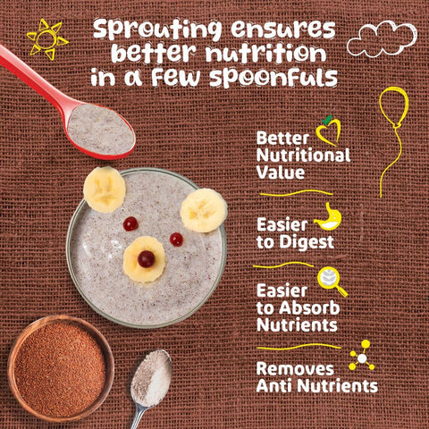 Sprouted Ragi Baby Cereal 250g