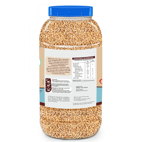 Steel Cut Oats 1.5 kg (Jar)