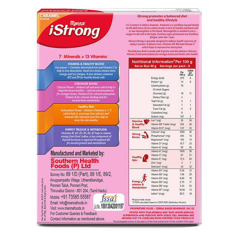 iStrong Women's Nutrition Drink  Caramel 200g