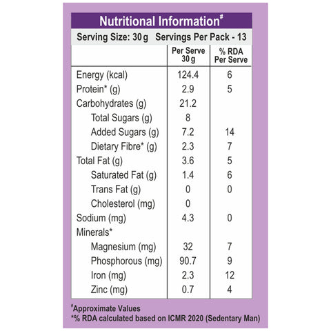 Manna Supergrain Oats Chocolate Flavour | With Foxtail Millet and Jowar | Real Chocolate | No Added Colour, Flavours, Preservatives