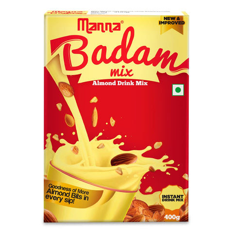 Badam Mix - Real bits of Badam - Instant Drink mix - Pack of 2 (800g)